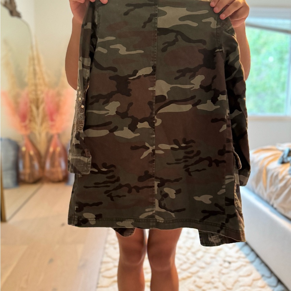 River Island Green Camo jacket